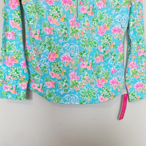 Lilly Pulitzer Lilly Loves Disney Skipper Mickey Minnie Preppy Blue/Pink Sz XS - Picture 8 of 11